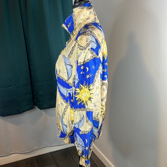 Shanghai Silk vintage bomber jacket celestial blue - Picture 5 of 16